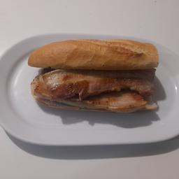 Panceta a la plancha.