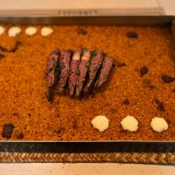 ARROZ DE VACA VIEJA A LA BRASA