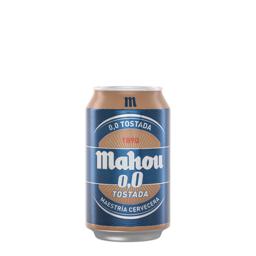 MAHOU 0,0 TOSTADA 33CL