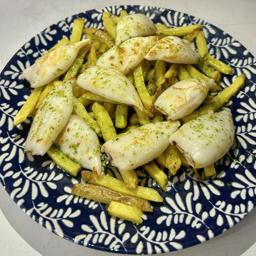 Chipirones verdes o Ali olí 