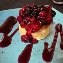 Tarta de Queso con Arándanos