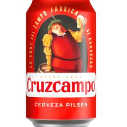 Cerveza Cruz Campo lata 33 ml