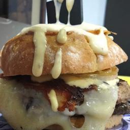 Hamburguesa Miel mostaza 