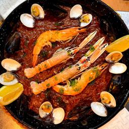 Paella marinera para 2 