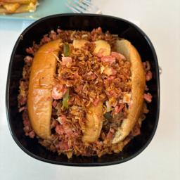 Quesadilla en la cocina