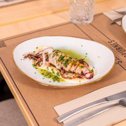 CALAMAR DE PLAYA A LA BRASA