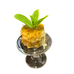 Tarta de Queso y Fruta de la Pasión 