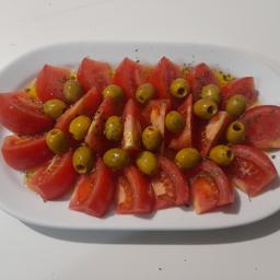 Ensalada de Tomate . 