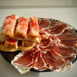 Plato de paletilla de Salamanca del "Abuelo"