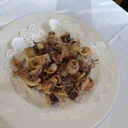 Calamaret’s   rebozados(harina de garbanzo)