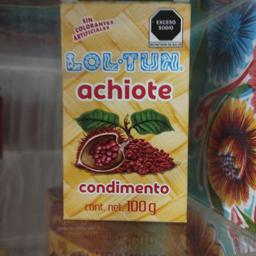 Achiote en pasta, 110 gr