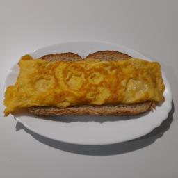 Tosta de tortilla francesa