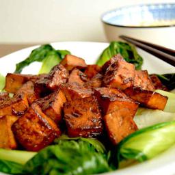 Tofu con pak choi