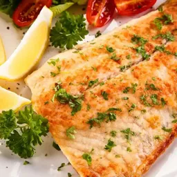 Filete de pescado al ajillo a la plancha 