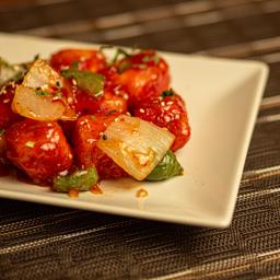 Chilli Paneer (picante)