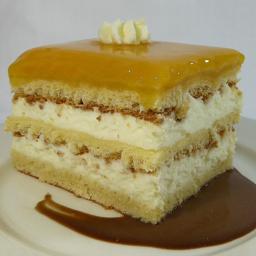 Tarta Yema Tostada