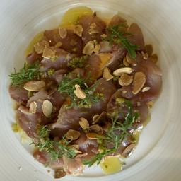 Bonito listado marinado 