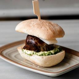 Mini-hamburguesa de figatell  