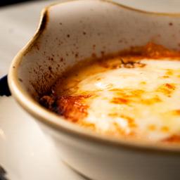 Canelones caseros de pollo y boletus