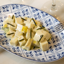 Sepia fría con mayonesa de Codium 