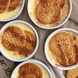Natillas con galleta María 