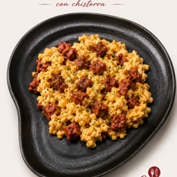 Huevos revueltos con chistorra 