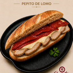 Pepito de lomo.