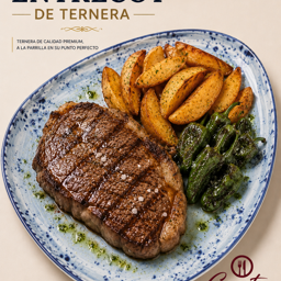 Entrecot a la Plancha con su jugo