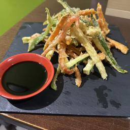 Verduras a la tempura